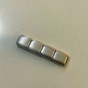 NWOT Zoppini stainless steel links